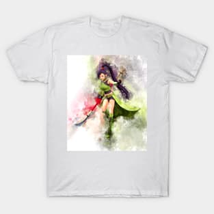 Jade - DQXI Watercolor T-Shirt